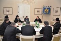 У Львові відбулась зустріч міського голови Львова Андрія Садового із владиками усіх конфесій міста.